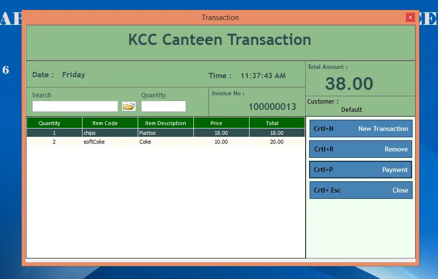 point of sale and inventory system thesis