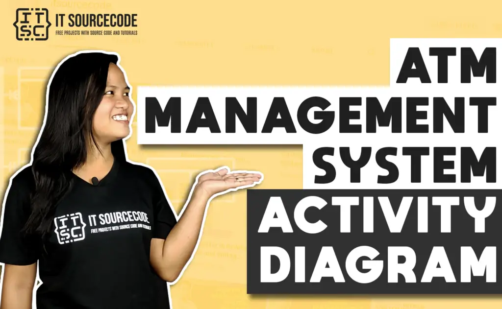 Activity Diagram For ATM Management System Itsourcecode