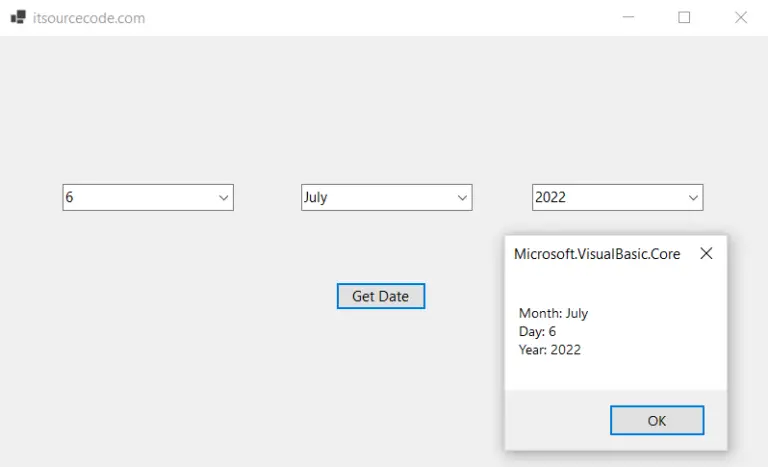 Combobox Control In Vb Net Properties Methods And Events