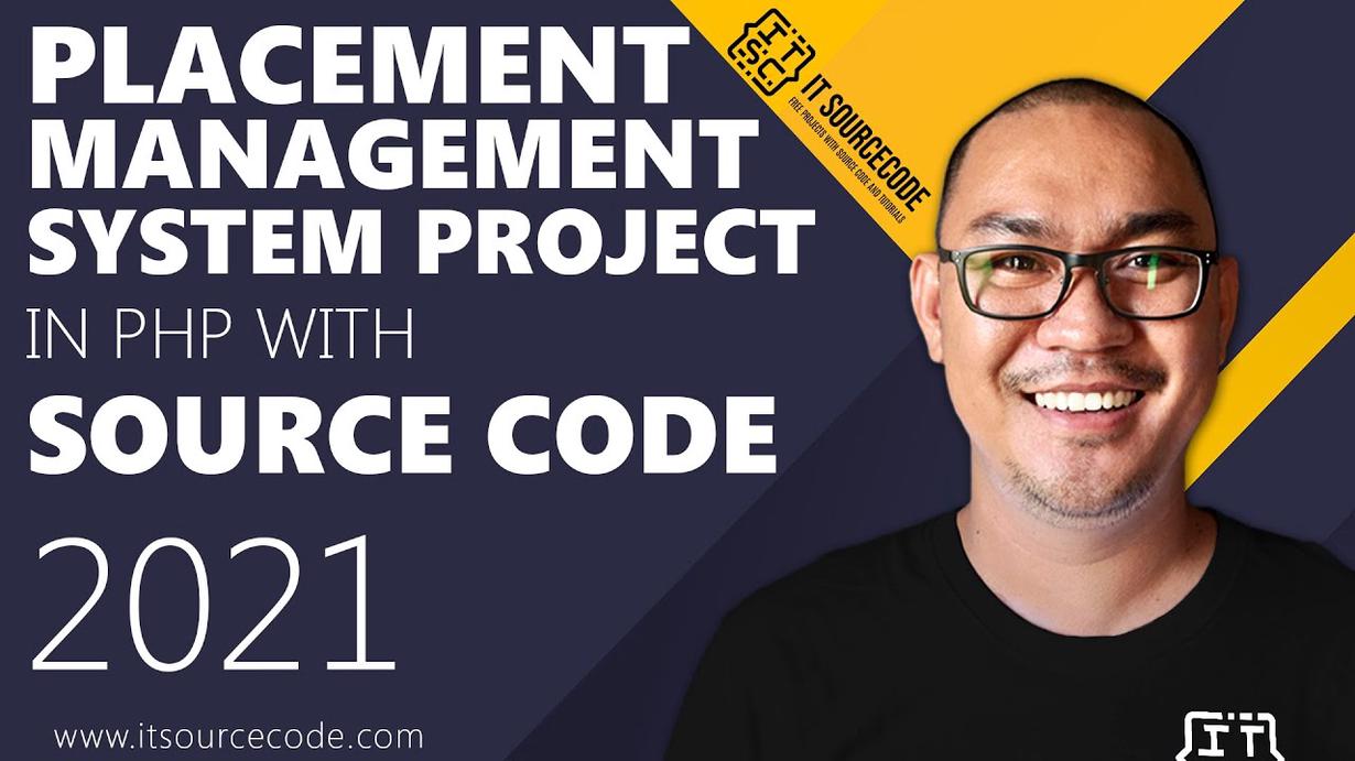 'Video thumbnail for Placement Management System Project in PHP with Source Code 2021 | PHP Project with Source Code'