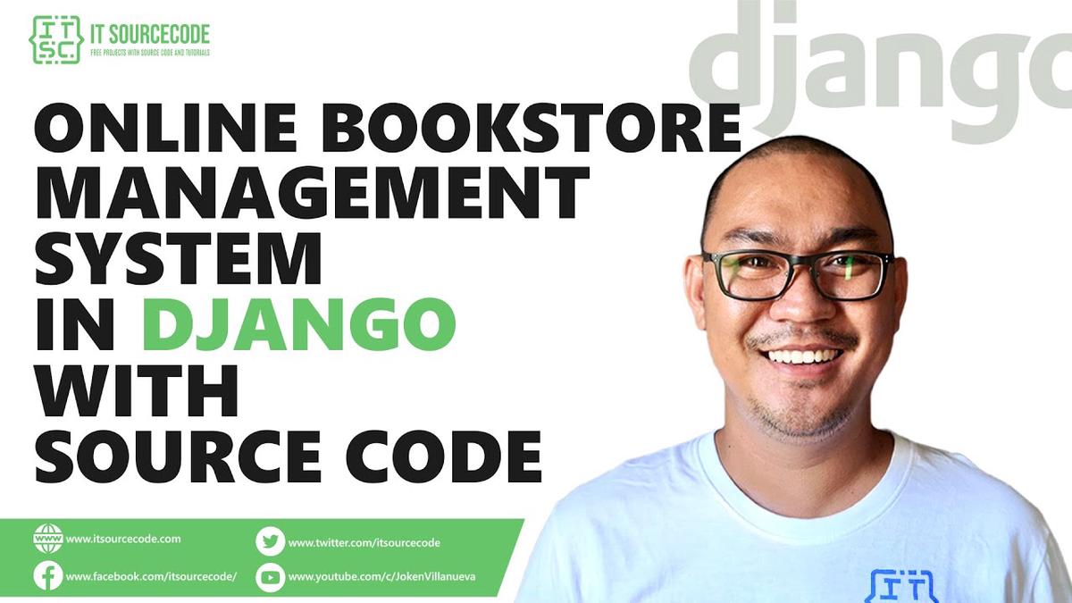 Online Bookstore Management System in Django with Source Code Free