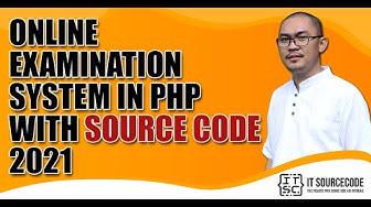 'Video thumbnail for Online Examination System in PHP with Source Code 2021 | PHP Projects Free Download'