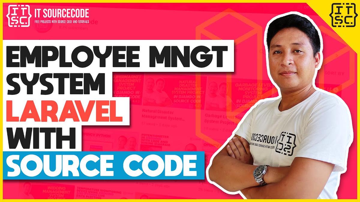 'Video thumbnail for Employee Management System in LARAVEL with Source Code 2021 | Laravel Projects Free Download'