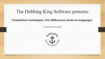 'Video thumbnail for Translation Techniques For Differences Between Languages (Case Study)'