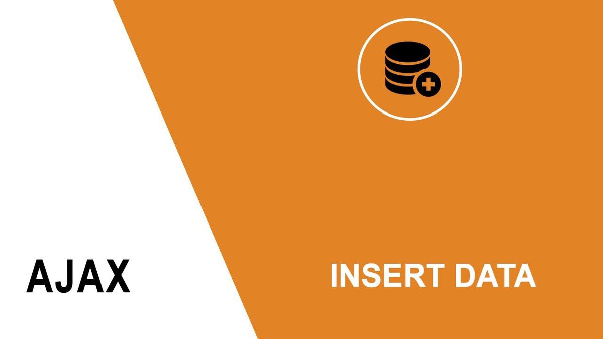 'Video thumbnail for How to Insert Data using PHP Ajax'