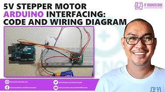'Video thumbnail for 5V Stepper Motor Arduino Interfacing with Code and Wiring Diagram | Arduino Projects Code and Wiring'