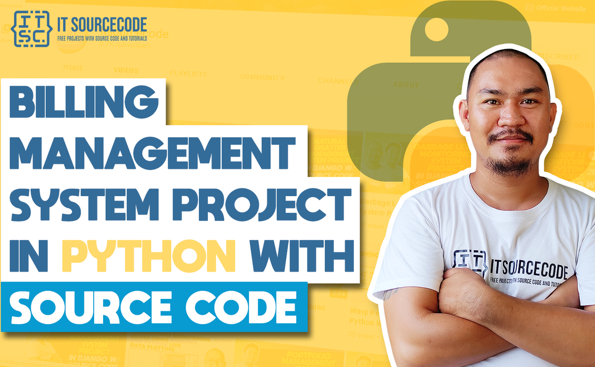 'Video thumbnail for Billing System in Python Project With Source Code 2021 FREE Download'