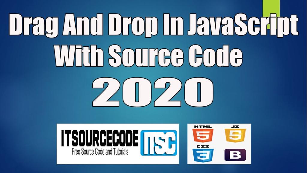 'Video thumbnail for Drag And Drop JavaScript With Source Code Free Download 2021 | JavaScript Project with Source Code'