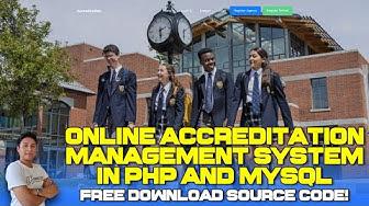 'Video thumbnail for Online Accreditation Management System in PHP with Source Code (Free Download) 2022'