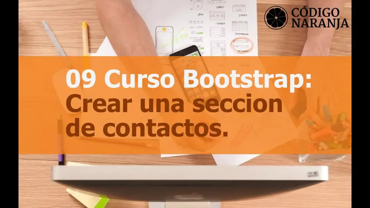 'Video thumbnail for Curso de Bootstrap: Crear una sección de contacto'