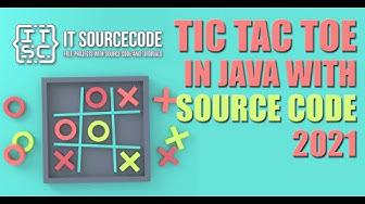 'Video thumbnail for Tic Tac Toe in Java with Source Code 2021 | Java Project Source Code Free Download'