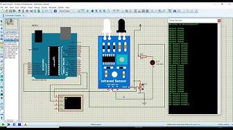 'Video thumbnail for IR Proximity Sensor Simulation in Proteus Software'