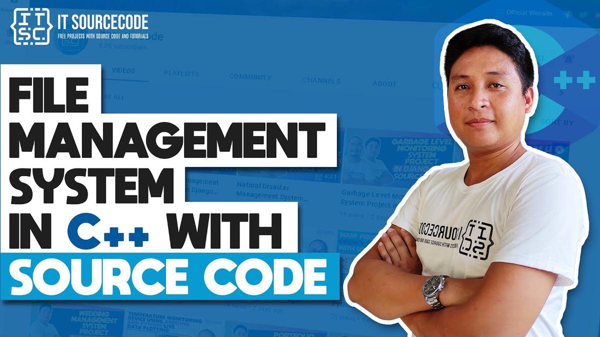 'Video thumbnail for File Management System in C++ with Source Code | C++ Projects with Source Code 2021'