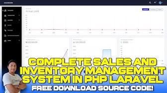 'Video thumbnail for Complete Sales and Inventory Management System in PHP Laravel with Source Code (Free Download) 2022'