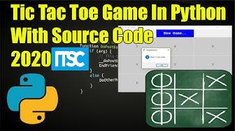 'Video thumbnail for Tic Tac Toe Game in Python with Source Code 2020 Free Download'