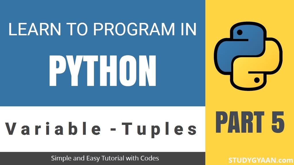 'Video thumbnail for Python Tutorial 5 - Variable Tuples'