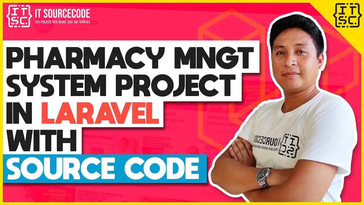'Video thumbnail for Pharmacy Management System Project in LARAVEL with Source Code 2021 | Laravel Projects Free Download'
