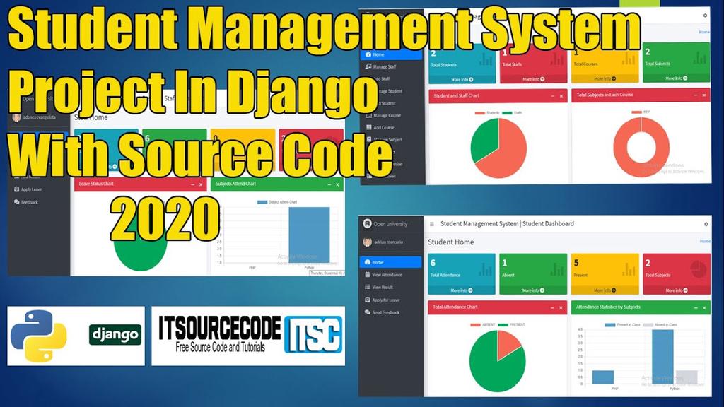 'Video thumbnail for Student Management System Project In Django With Source Code Free Download 2021 | Python Django Code'