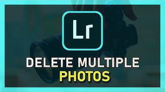 'Video thumbnail for Lightroom - How To Delete Multiple Photos'