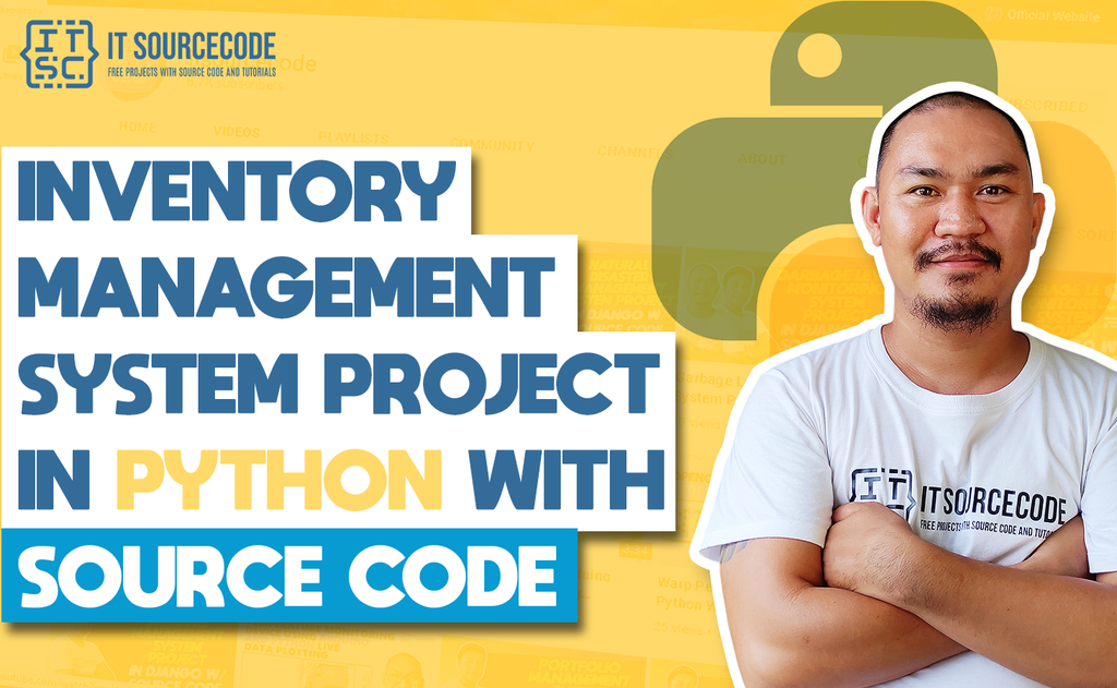 'Video thumbnail for Inventory Management System Project In Python With Source Code 2021 | FREE DOWNLOAD'