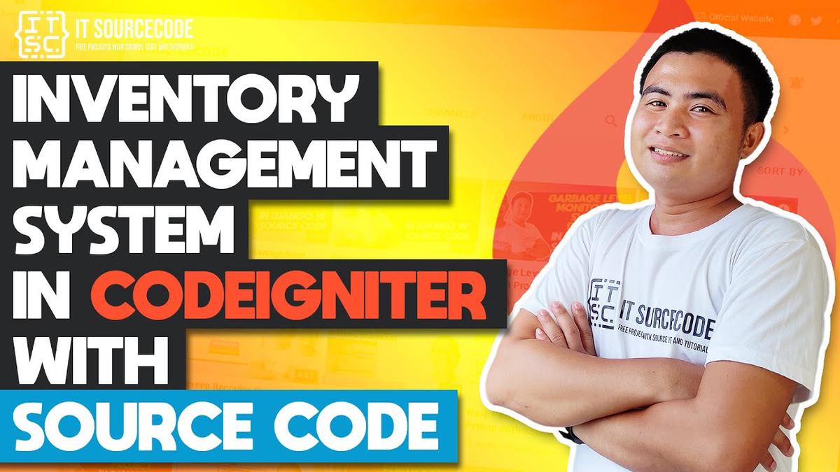 'Video thumbnail for Inventory Management System Project In CodeIgniter Free Download 2021 | CodeIgniter Projects'