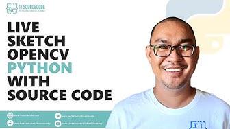 'Video thumbnail for Live Sketch OpenCV Python With Source Code | Free Python Projects with Source Code'
