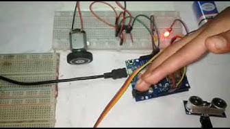 'Video thumbnail for Control DC Motor Using Arduino & Ultrasonic Distance Sensors'