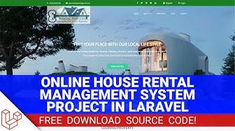 'Video thumbnail for Online House Rental Management System in Laravel with Source Code (Free Download) 2022'
