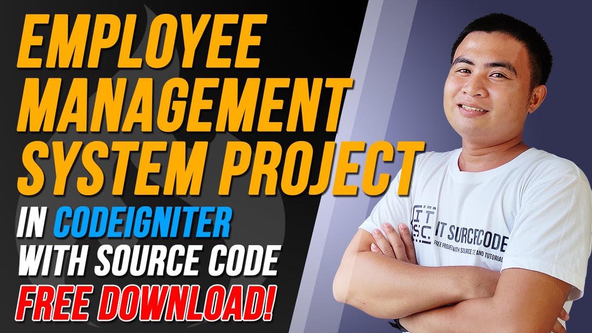 'Video thumbnail for EMPLOYEE MANAGEMENT SYSTEM PROJECT IN CODEIGNITER WITH SOURCE CODE FREE DOWNLOAD 2021 | ITSOURCECODE'