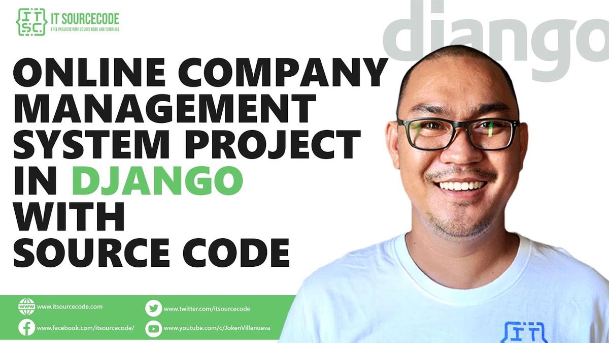 'Video thumbnail for Online Company Management System Project in Django with Source Code Django Projects with Source Code'