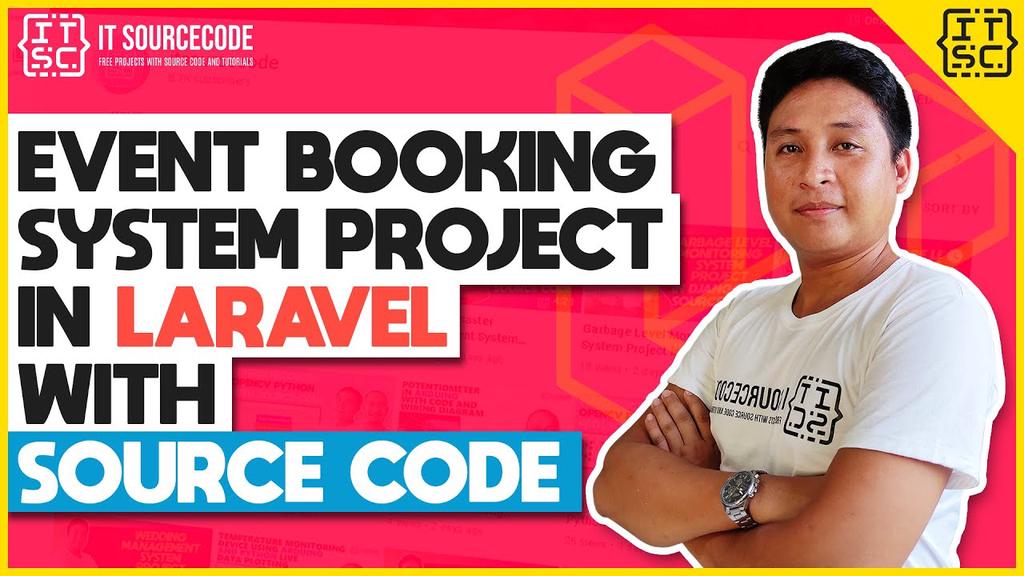 'Video thumbnail for Event Booking System Project in LARAVEL with Source Code 2021 | Laravel Projects Free Download'