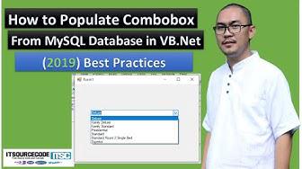 'Video thumbnail for Populate Combobox From MySQL Database Values in VB.Net Tutorial (2019)| Best Practices'