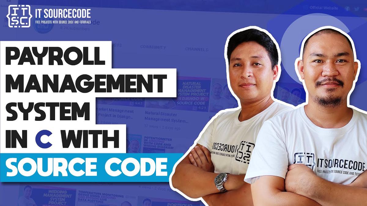 'Video thumbnail for Payroll Management System in C Language with Source Code | C Projects with Source Code'