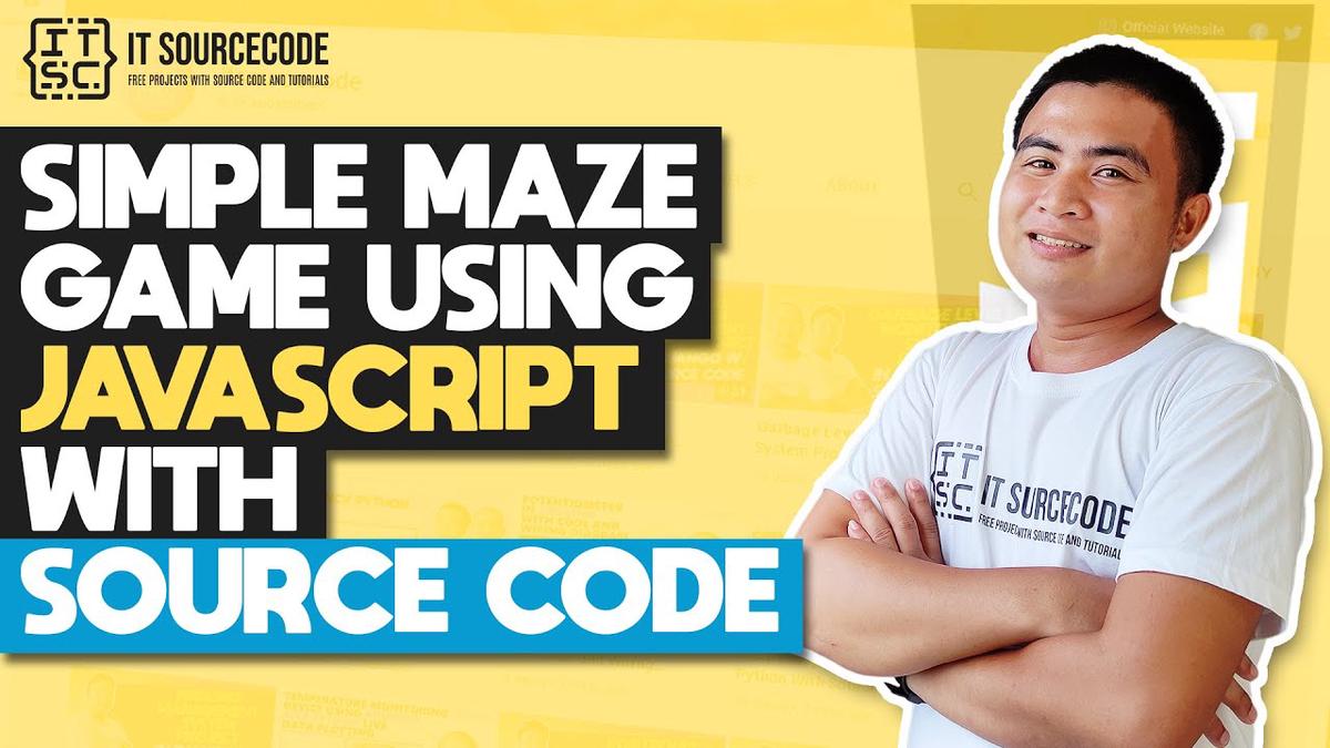'Video thumbnail for Maze Game in Javascript with Source Code | Javascript Projects with Source Code'