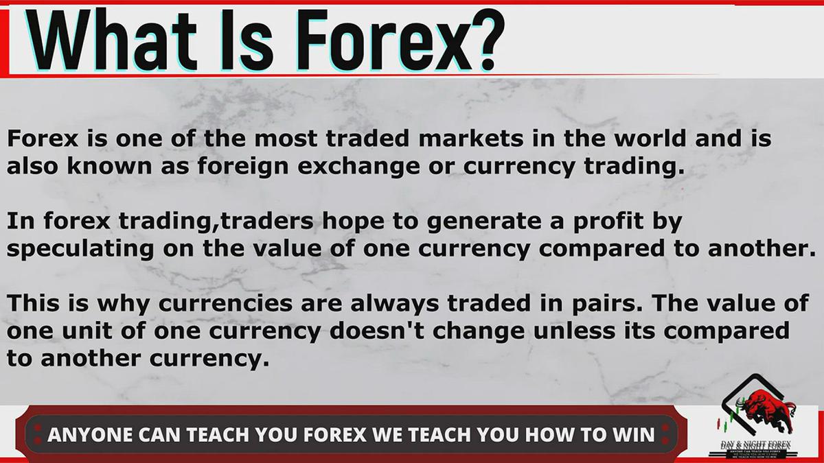 'Video thumbnail for What is Forex '