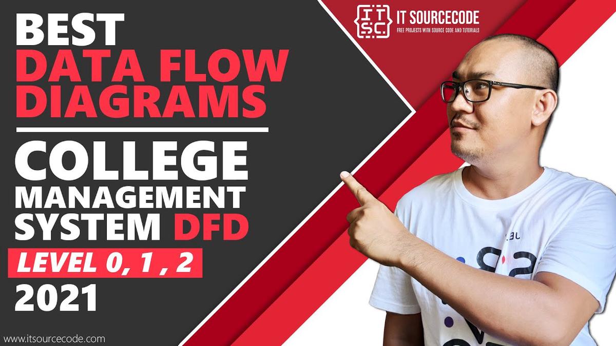 'Video thumbnail for College Management System DFD Level 0 1 2 | Best Data Flow Diagram 2021'