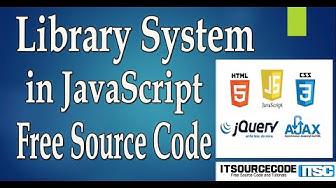 'Video thumbnail for Library System In JavaScript With Source Code 2020 | JavaScript Projects With Source Code'