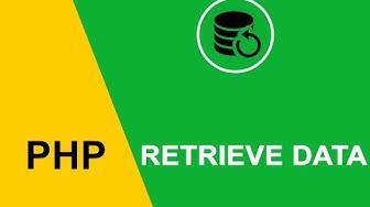 'Video thumbnail for Retrieve Data From MySQL Using PHP'