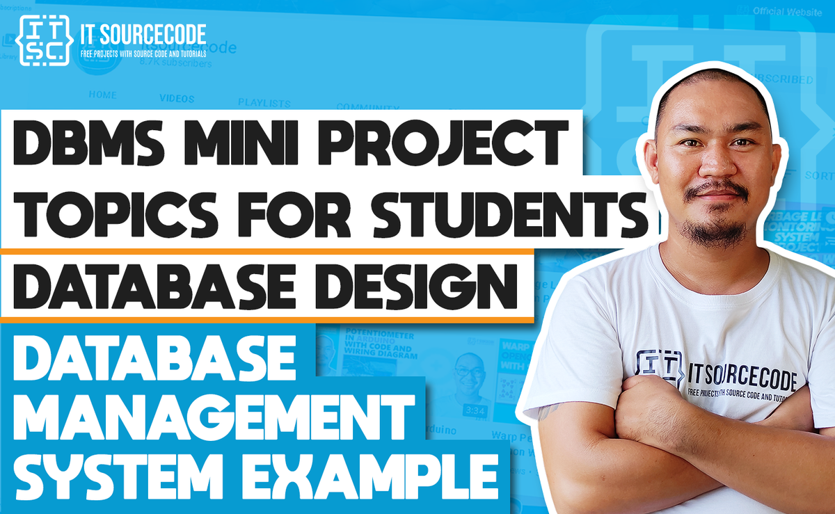 'Video thumbnail for DBMS Mini Projects Topics for Students 2021 | Database Design | Database Management System Example'