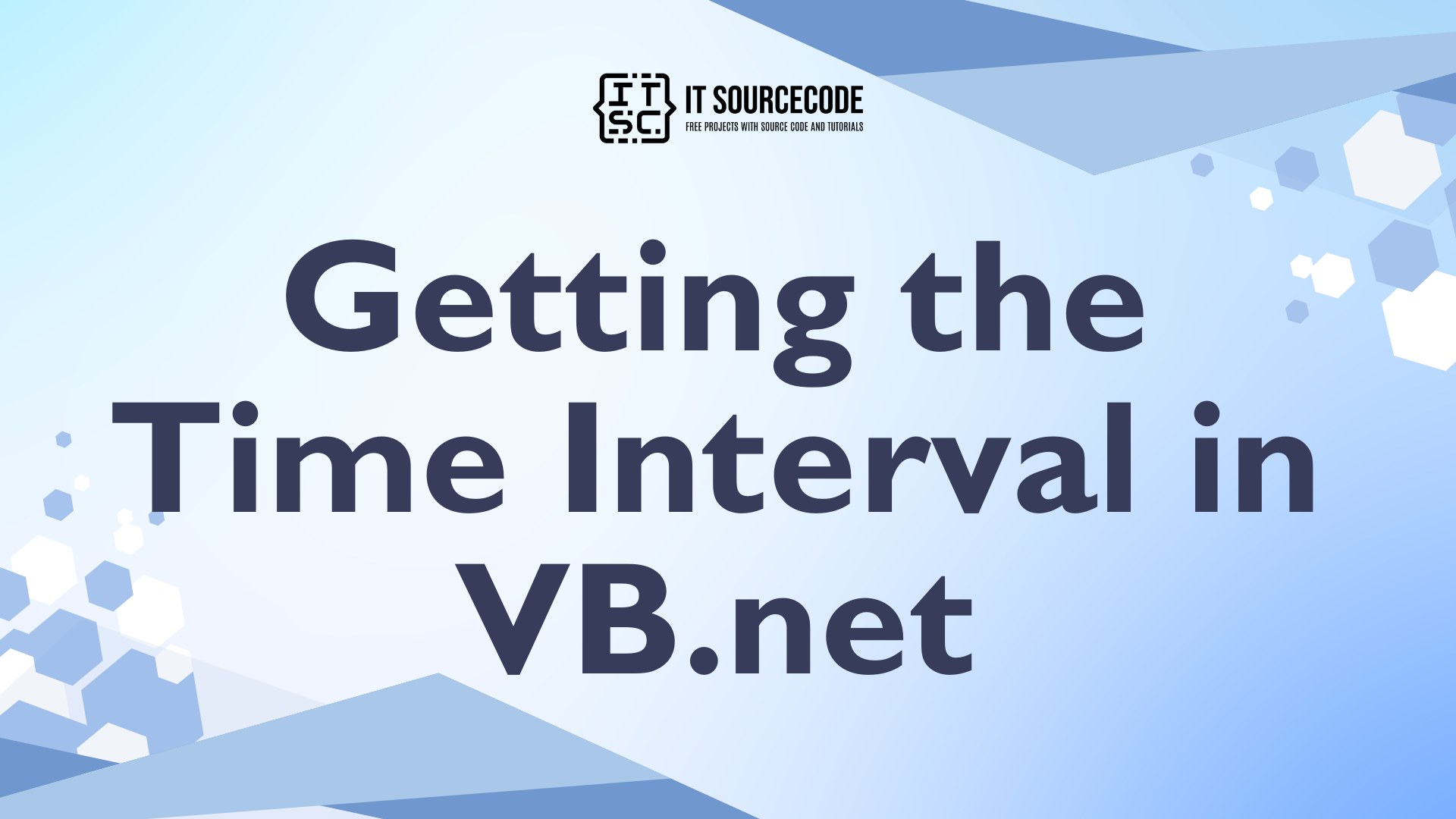Getting the Time Interval in VB.net