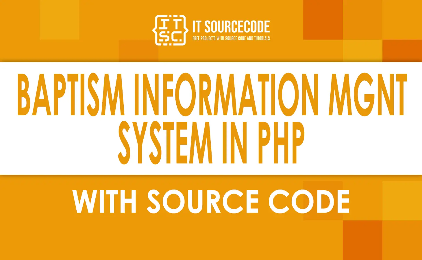 Baptism Information Management System In PHP