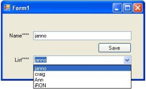 Saving and Filling Data in the ComboBox in VB.Net And MySQL Database