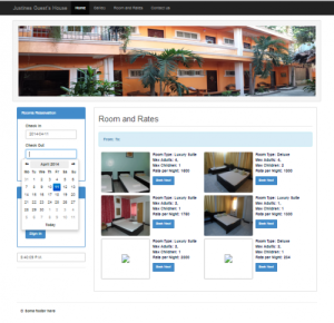 Online Hotel management System Project in PHP