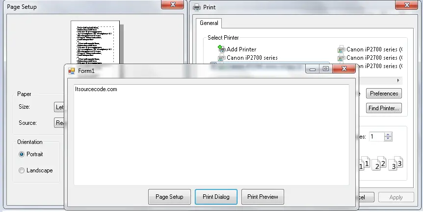 How to Print the Text in a TextBox Using Visual Basic 2008 ..(Page Setup and Print Dialog)