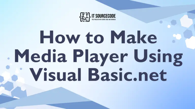 How to Make Media Player Using Visual Basic.net