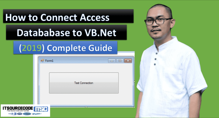 How to connect access database to vb.net