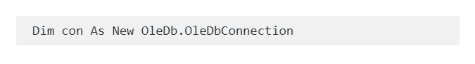 ms access connection