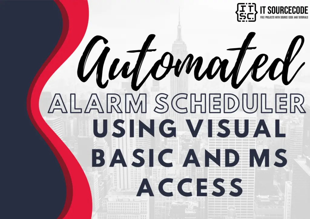 Automated Alarm Scheduler Using Visual Basic and MS Access ...