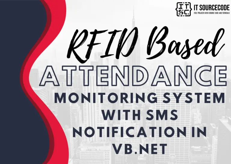 RFID Based Attendance Monitoring System with SMS Notification in Vb.net