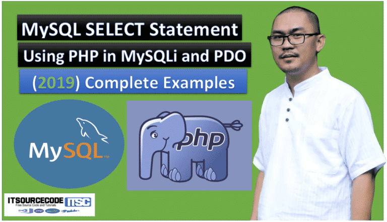 MySQL SELECT STATEMENTS USING PHP PDO